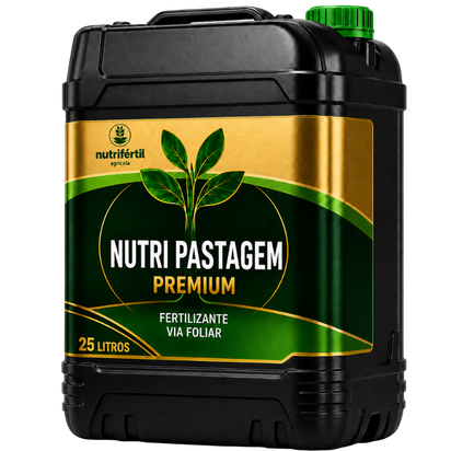 NUTRI PASTAGEM – Fertilizante Foliar para Pastagens Embalagem de 25 litros do NUTRI PASTAGEM, fertilizante foliar para pastagens