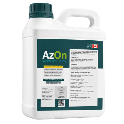 Embalagem do AzOn, inoculante à base de Azospirillum brasilense