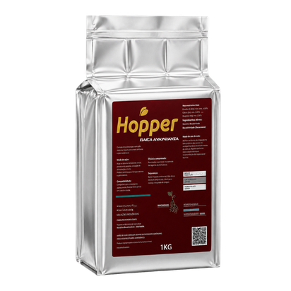 Embalagem do HOPPER com Isaria fumosorosea