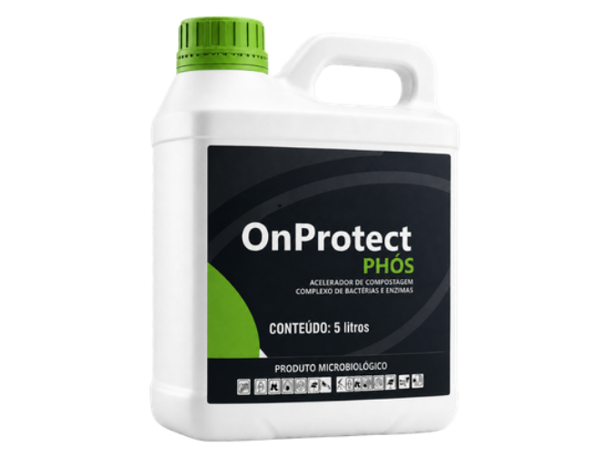 Embalagem do OnProtect PHÓS, inoculante à base de Priestia megaterium