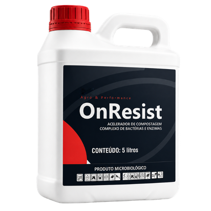 Embalagem do ONRESIST, inoculante à base de Priestia aryabhattai